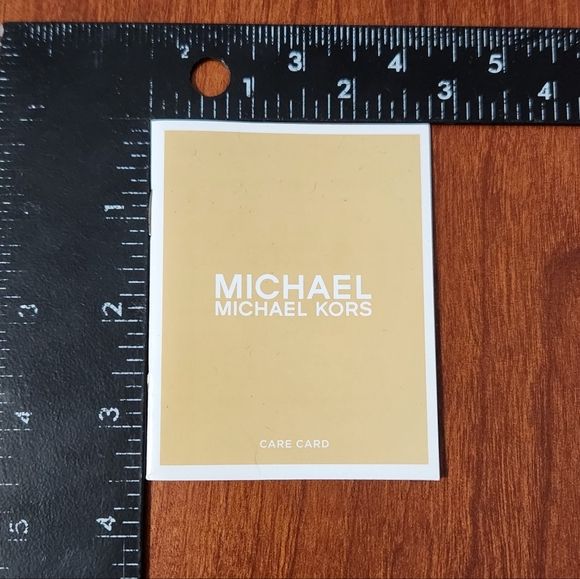 Michael Kors Handbag Care Card Booklet - Picture 7 of 8